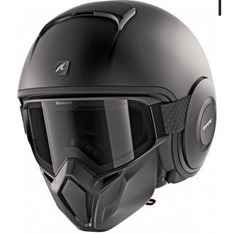 Shark Street-Drak Solid Modular Helmet Matte Black