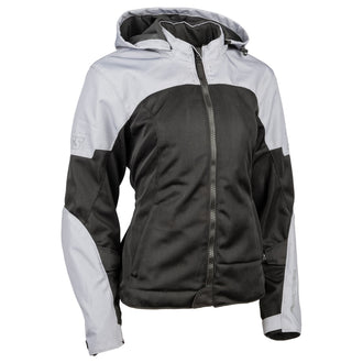 Speed and Strength Canada Starstruck Womens Mesh Motorcycle Riding Jacket Grey