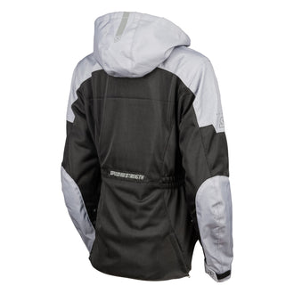 Speed and Strength Canada Starstruck Womens Mesh Motorcycle Riding Jacket Grey Backview