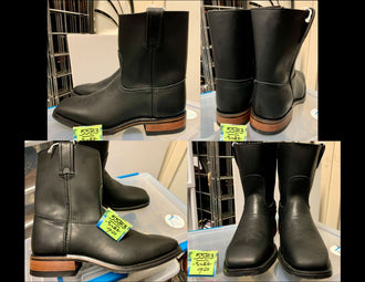 Men's Canada West 5583 Western Roper Boot (Note: Size 9 Substandard Boot)