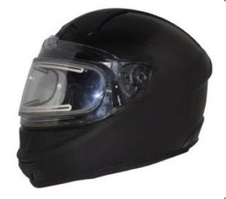 ZOX Thunder 2SE Snow Solid Matte Black - Electric Shield
