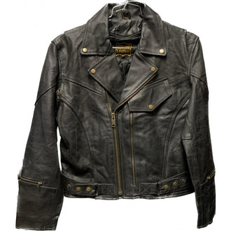 LK Men's Leather Biker Jacket - U210