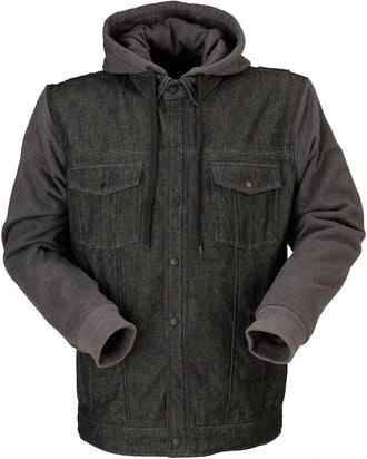 Z1R Denim Hoody Blk/Gry