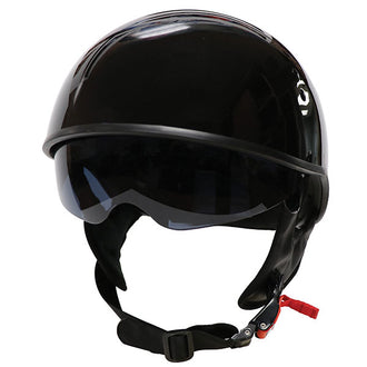 Z-5 Gloss Black Half Helmet by Zoan