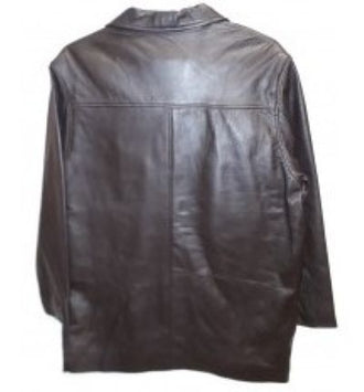 Casual Lamb Leather Jacket Brown M92B