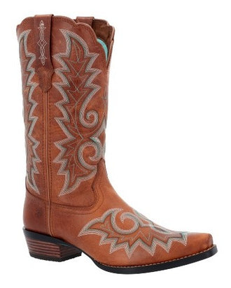 Golden Brown Western Women’s Boot -Crush by Durango