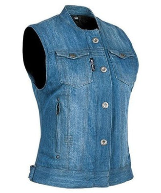 GLORY DAZE™ DENIM VEST Blue by Speed & Strength