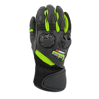 Highside Leather/Mesh Gloves   Hivis / Black