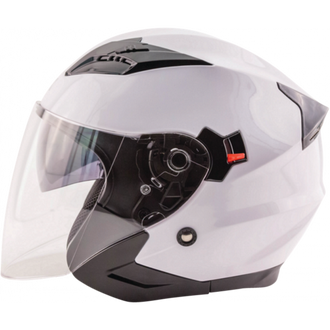 Journey Openface Helmet White by Zox