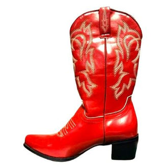 Ladies' Red Western Boot R002 by Cherry Canyon