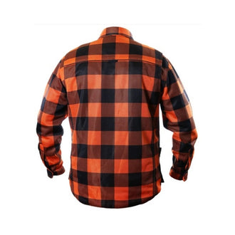 Men's "Cornell" Mesh Moto Shirt by Helgrade