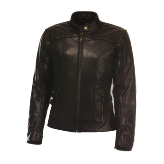 Olympia's - Ladies jacket JANIS Black Leather
