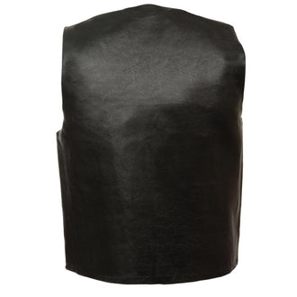 Plain Leather Vest - Economy Grade Leather