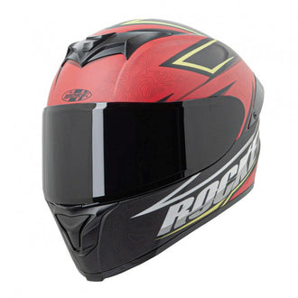 RKT 100 Series - Elevation™ - Red/Black/Hi-Viz Full Face Helmet