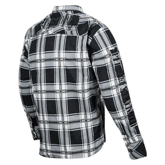 Rust And Redemption™ ARMOURED MOTO SHIRT Black / Grey