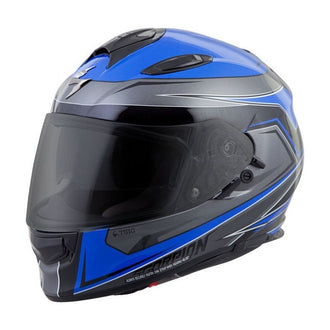 Scorpion EXO-T510 Helmet-Tarmac Blue/Black