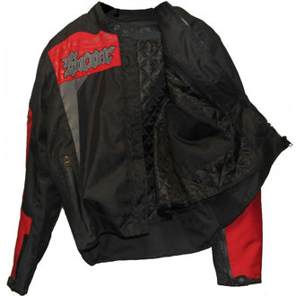 Scorpion Jacket Armored Red/Black