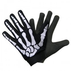 SKELETON HAND Fabric motorcycle gloves