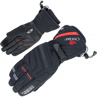 Winter gloves with neoprene-cuff