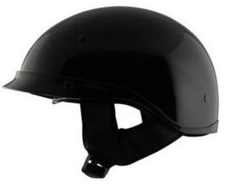 Zox Alto DDV Helmet Flat Black Half Helmet